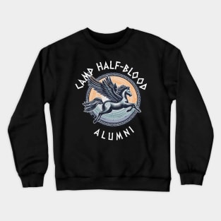 camp half blood - percy jackson - colored Crewneck Sweatshirt